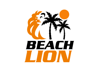 Beach Lion Logo logo design by manabendra110