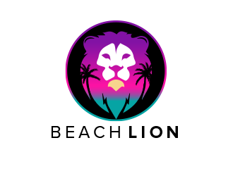 Beach Lion Logo logo design by BeDesign