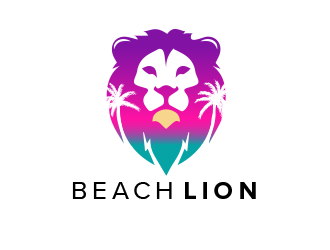 Beach Lion Logo logo design by BeDesign
