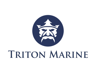 Triton Marine logo design by bluepinkpanther_