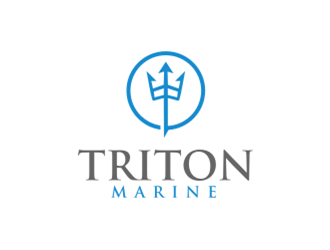 Triton Marine logo design by sheilavalencia