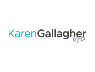 Karen Gallagher VIP logo design by lexipej