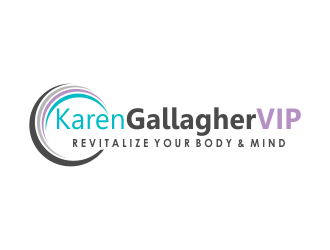 Karen Gallagher VIP logo design by done