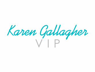 Karen Gallagher VIP logo design by ROSHTEIN