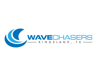 Wave Chasers  logo design by pencilhand