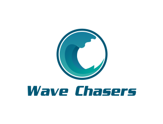 Wave Chasers  logo design by evdesign