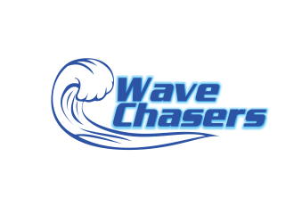 Wave Chasers  logo design by bosbejo