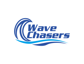 Wave Chasers  logo design by bosbejo