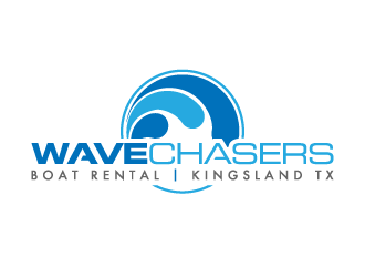Wave Chasers  logo design by pencilhand