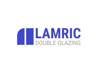 Lamric Double Glazing logo design by bluepinkpanther_