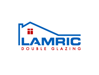 Lamric Double Glazing logo design by pencilhand