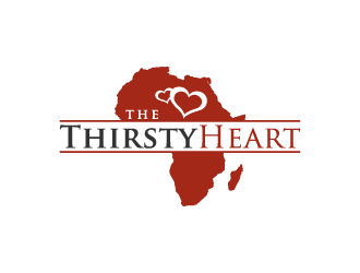 The Thirsty Heart logo design by pencilhand