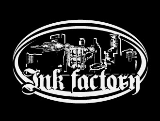 Ink factory logo design by samuraiXcreations