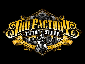 Ink factory logo design by ZedArts