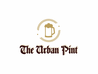 The Urban Pint logo design by MilanSimple