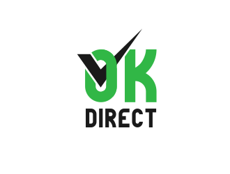 OK Direct logo design by bluepinkpanther_
