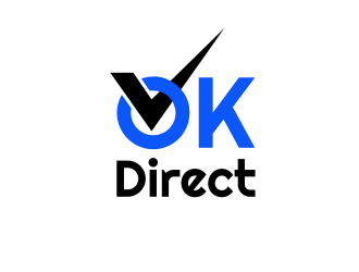 OK Direct logo design by bluepinkpanther_