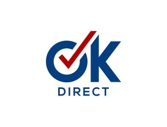OK Direct logo design by arenug