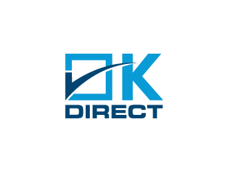 OK Direct logo design by pencilhand