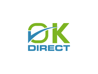 OK Direct logo design by pencilhand