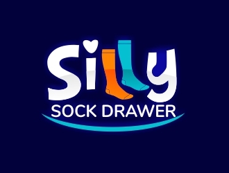 Silly Sock Drawer  logo design by amar_mboiss