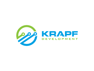 Krapf Development logo design by pencilhand