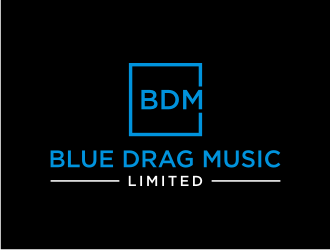 Blue Drag Music Limited logo design by dewipadi