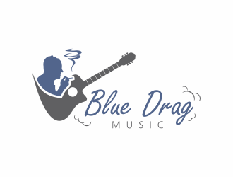Blue Drag Music Limited logo design by MilanSimple
