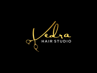 Vedra Hair Studio logo design by ammad