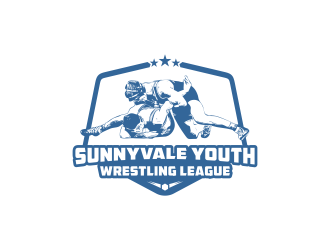 Sunnyvale Youth Wrestling League logo design by andros