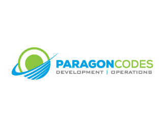 Paragon Codes logo design by pencilhand