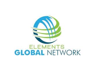 Elements Global Network logo design by zenith
