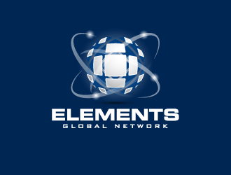 Elements Global Network logo design by pencilhand