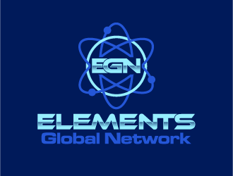 Elements Global Network logo design by dondeekenz