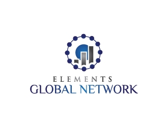 Elements Global Network logo design by zenith