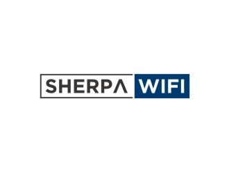 Sherpa Wifi  logo design by agil