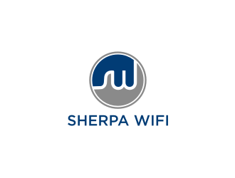 Sherpa Wifi  logo design by mbamboex