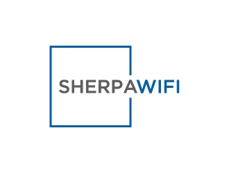 Sherpa Wifi  logo design by labo