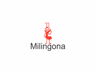 Milingona logo design by haidar