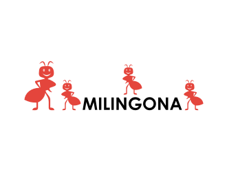 Milingona logo design by rief