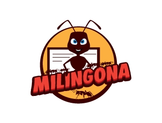 Milingona logo design by artbitin