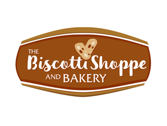 The Biscotti Shoppe & Bakery logo design by megalogos