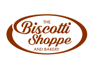 The Biscotti Shoppe & Bakery logo design by megalogos