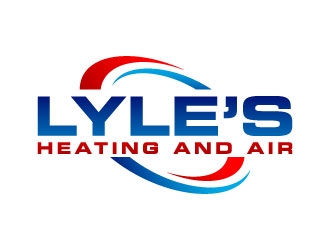 Lyle’s Heating and Air logo design by J0s3Ph