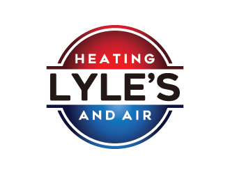 Lyle’s Heating and Air logo design by Thoks