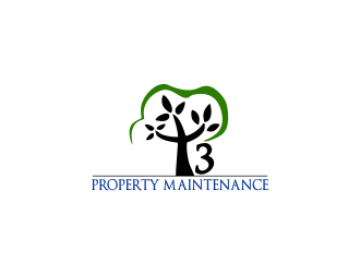 T3 Property Maintenance  logo design by akhi