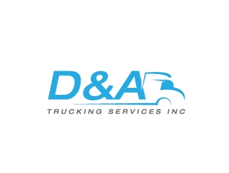 D&A Trucking Services INC logo design by lorand