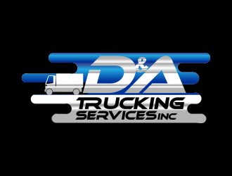 D&A Trucking Services INC logo design by gcreatives