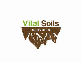 Vital Soils Services logo design by ammad
