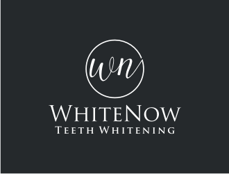 WhiteNow Teeth Whitening  logo design by bricton